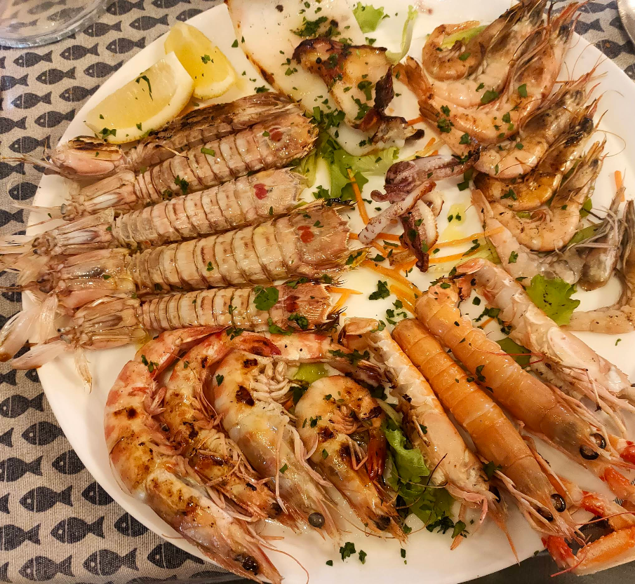 Piatto di pesce de Il Sugherino